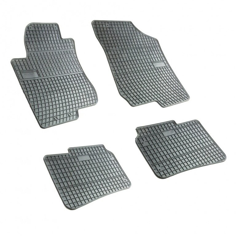 Set 4 covorase/presuri din cauciuc negru antiaderent dedicate KIA CEE'D 2007-2012