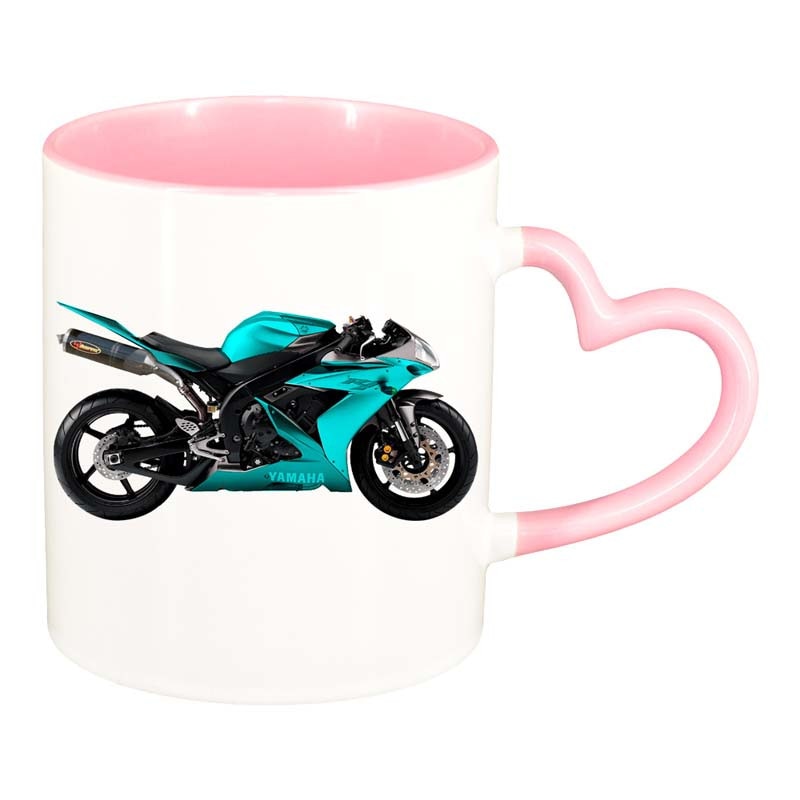 Cana Motor, interior roz, maner inima, 330ml, D59