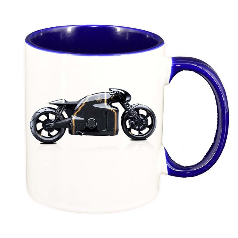 Cana Motor, interior albastru inchis, 330ml, D63