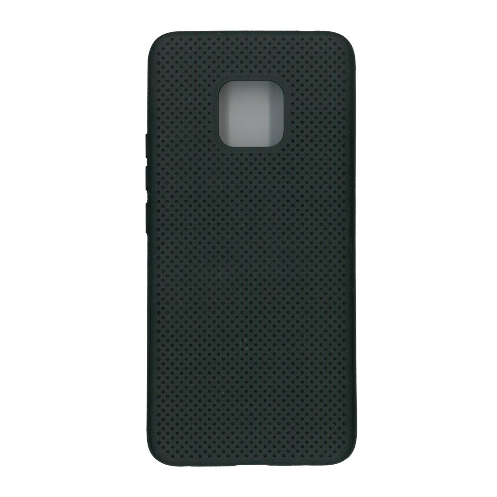 Husa din silicon cu perforatii, Eurocell, pentru Huawei Mate 20 Pro, negru