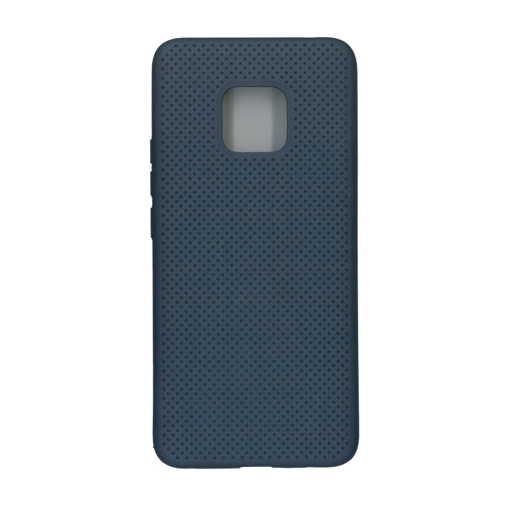 Husa din silicon cu perforatii, Eurocell, pentru Huawei Mate 20 Pro, albastru