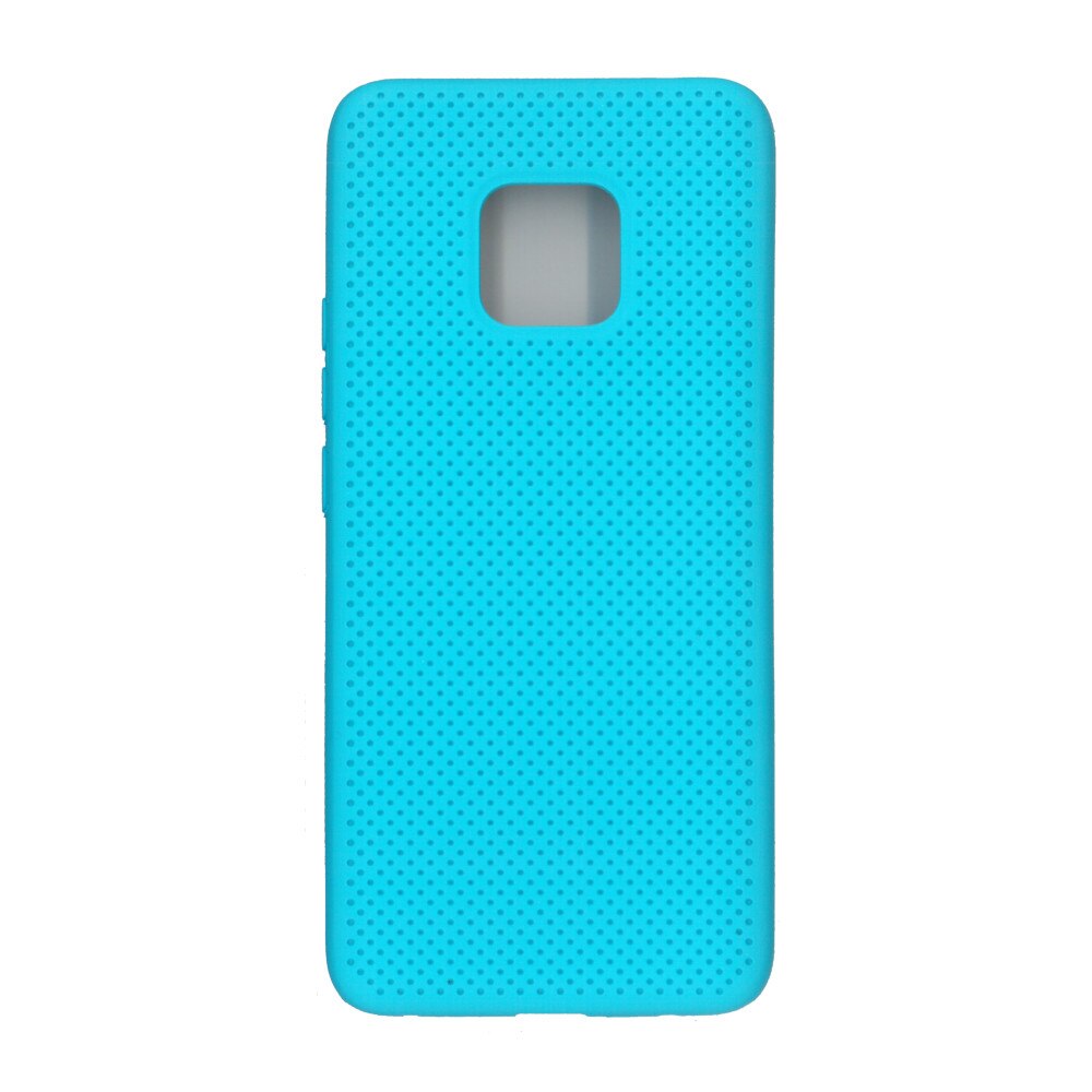 Husa din silicon cu perforatii, Eurocell, pentru Huawei Mate 20 Pro, blue