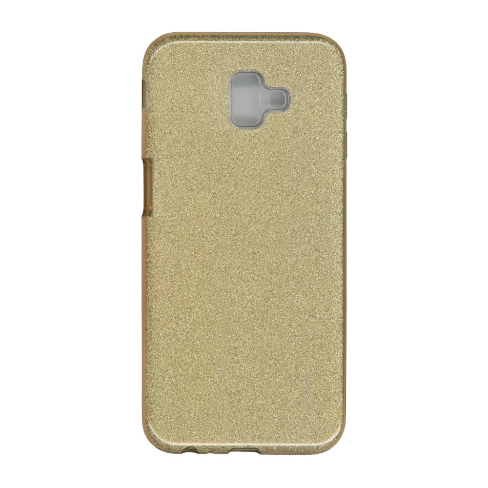 Husa de protectie spate EuroCELL Shiny pentru Samsung Galaxy J6 Plus 2018, auriu