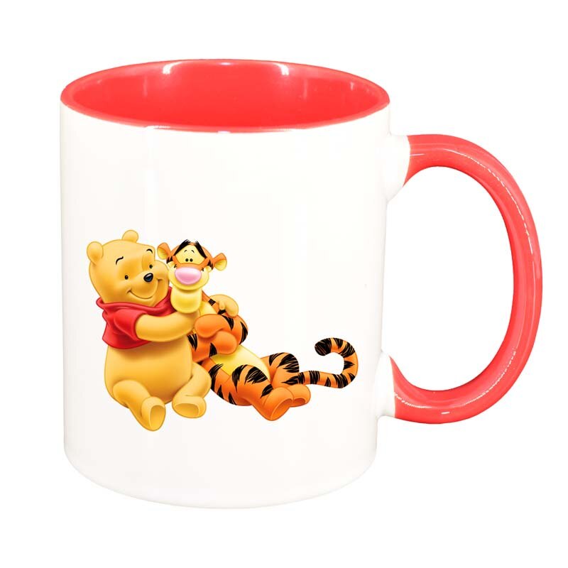 Cana Winnie, interior rosu, 330ml, D100