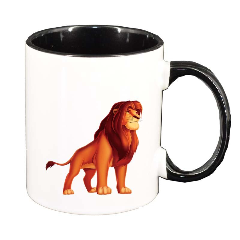 Cana Lion King, interior negru, 330ml, D102