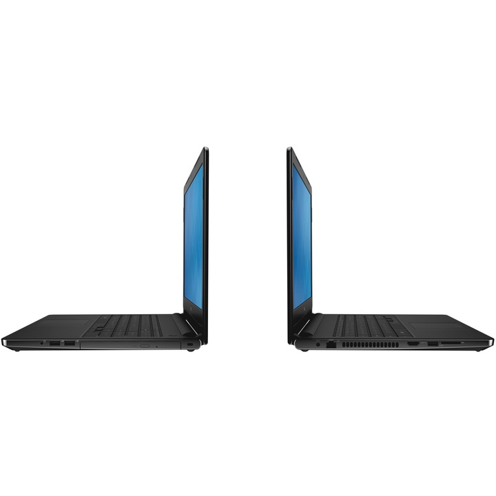 Laptop Dell Inspiron 5558 cu procesor Intel® Core™ i3-4005U 1.70GHz, Haswell™, 15.6", 4GB, 500GB, DVD-RW, nVidia GeForce 920M 2GB, Ubuntu version 14.04, Black
