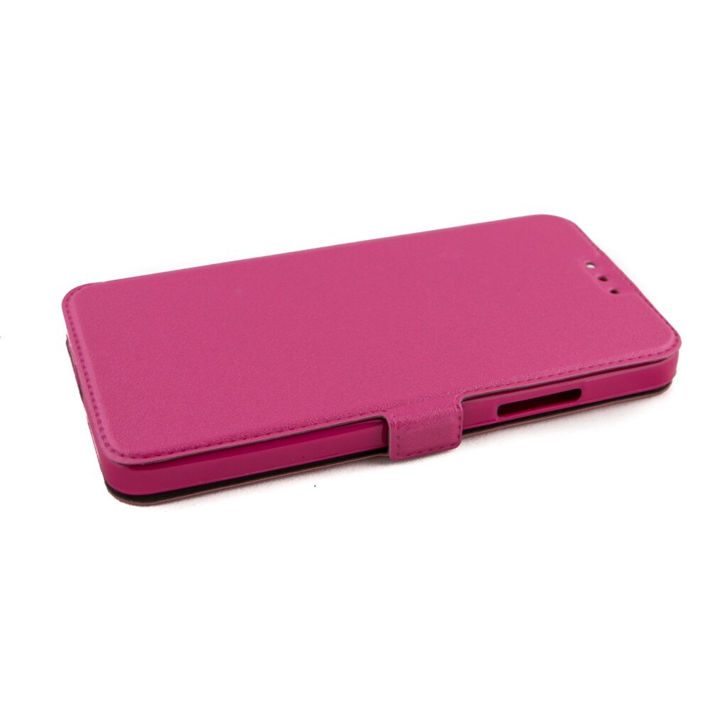 Husa piele, Eco Pocket, Microsoft Lumia540, Roz