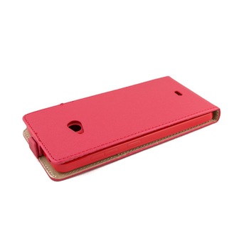 Husa piele, Eco Pocket, Microsoft Lumia 540, Rosu Husa piele, Eco Pocket, Microsoft Lumia 540, Rosu