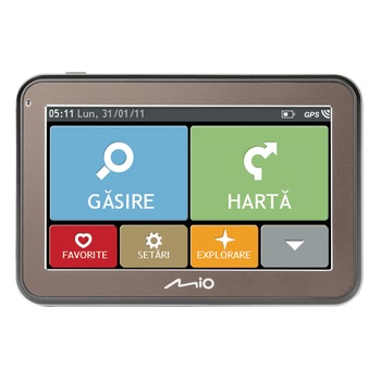 Sistem de navigatie Mio Spirit 5100 Fara Harta, diagonala 4.3'' Sistem de navigatie Mio Spirit 5100 Fara Harta, diagonala 4.3''