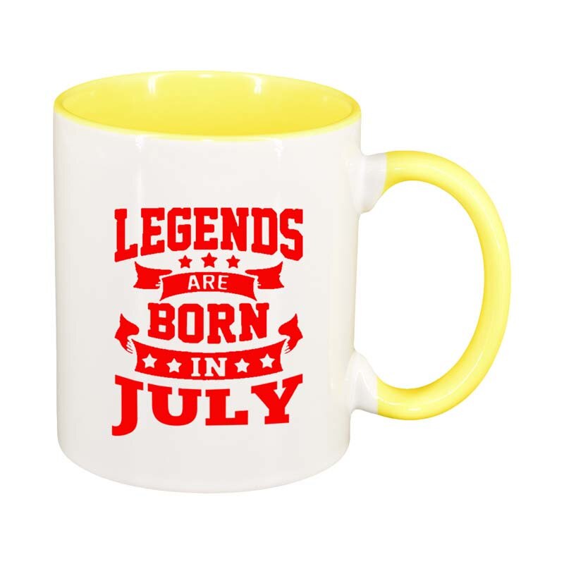 Cana Legend, interior galben, 330ml, D77