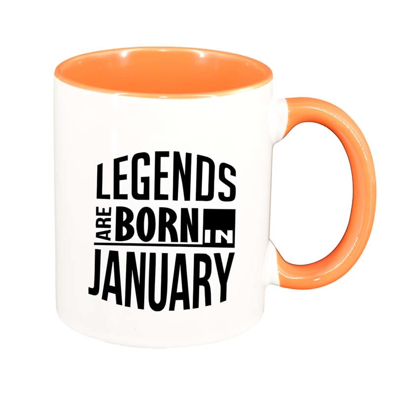 Cana Legend, interior portocaliu, 330ml, D75