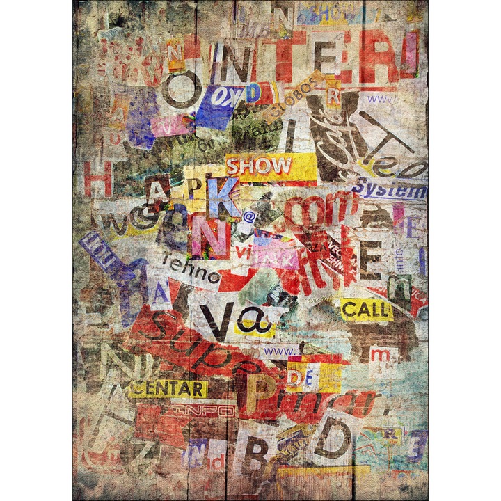 Covor Art Nouveau Colection,cu franjuri ,dimensiune 70x100 cm