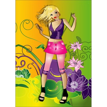 Covor Art Nouveau Colection,cu franjuri ,dimensiune 80X125 cm Covor Art Nouveau Colection,cu franjuri ,dimensiune 80X125 cm