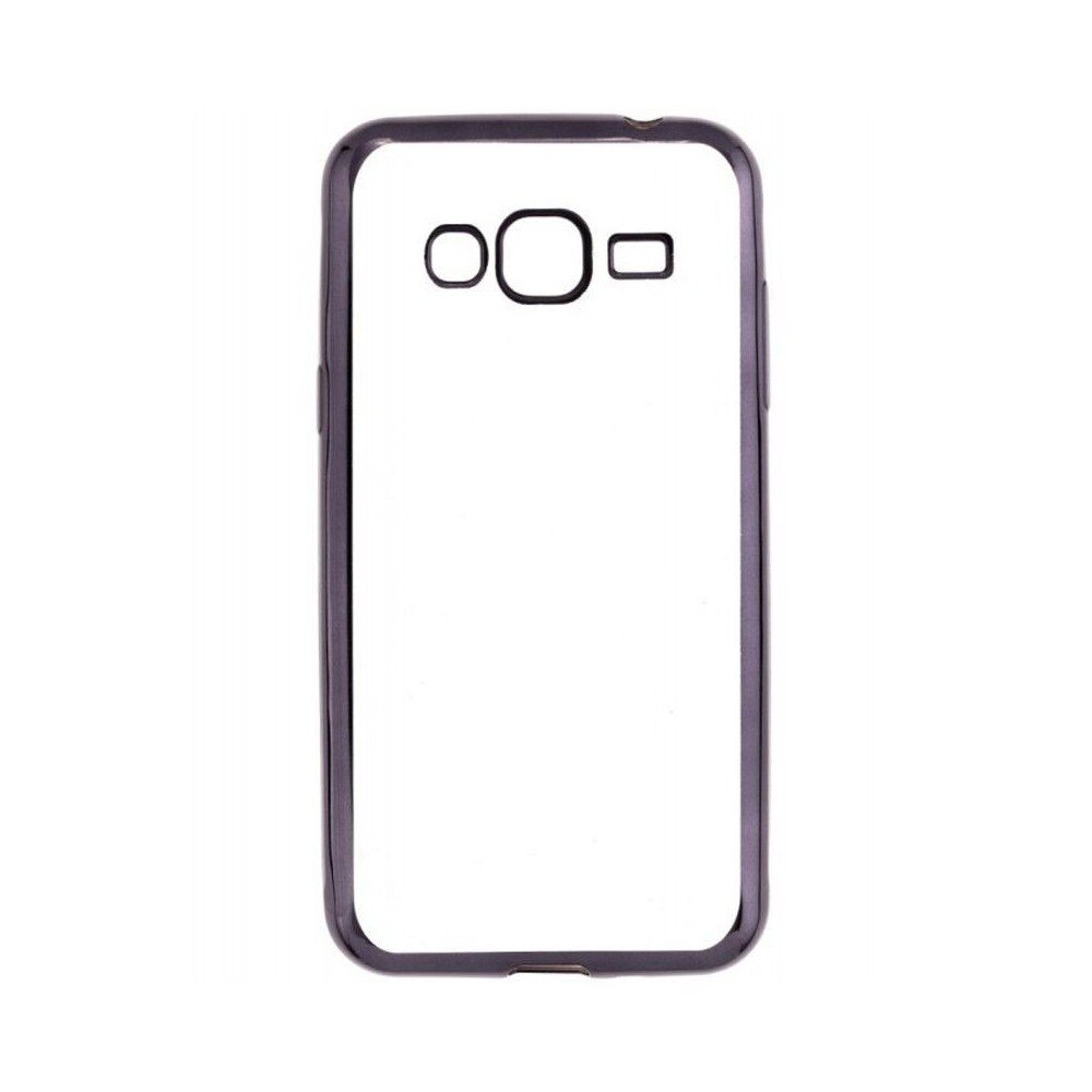 Husa TPU galaxy J3 (2016)electroplacat negru