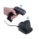 Cititor coduri de bare Industrial scanner 1D si 2D, bluetooth, rezolutie CMOS 1280x800, 4 milioane pixeli, QR code, PDF417, micro PDF417, DATA MATRIX, Aztec Code, long barcode dock craddle