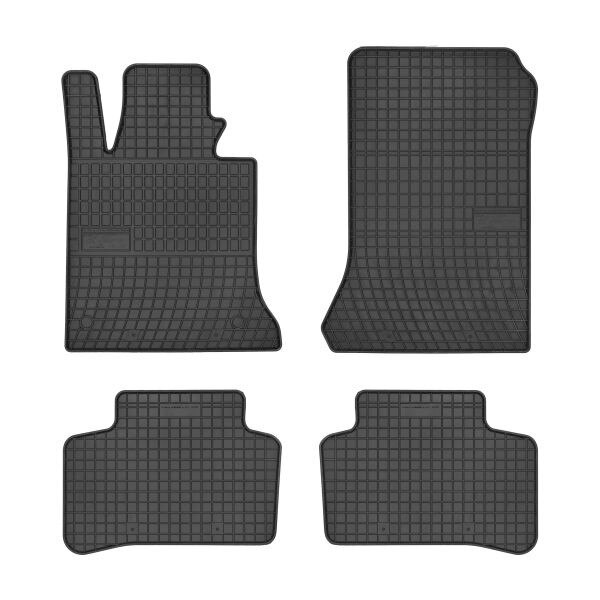 Set 4 covorase/presuri din cauciuc negru antiaderent dedicate MERCEDES GLK X 204 2008-2015