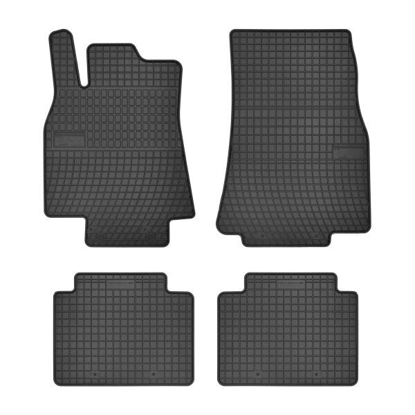 Set 4 covorase/presuri din cauciuc negru antiaderent dedicate MERCEDES B-KLASSE T245 2005-2011