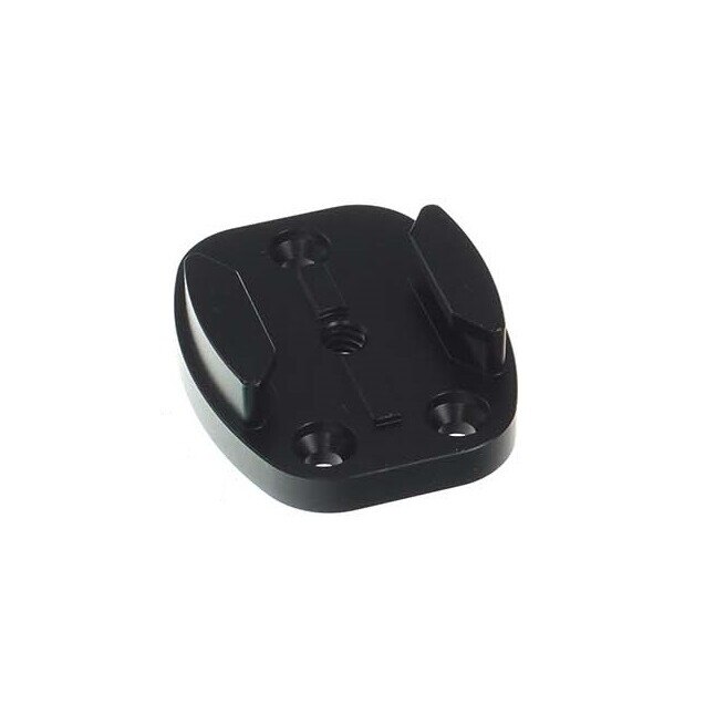 Adaptor quick-release trepied aluminiu cu orificii M4 pentru GoPro
