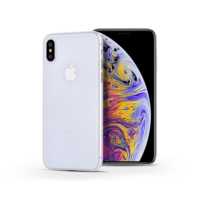 Apple iPhone XS Max hátlap - Devia Ultra-Thin - clear