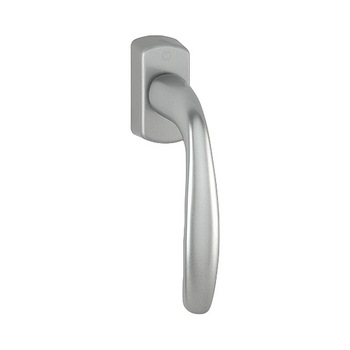 Maner fereastra, Hoppe New York, Secustic, material aluminiu, culoare gri, 7/40 Maner fereastra, Hoppe New York, Secustic, material aluminiu, culoare gri, 7/40