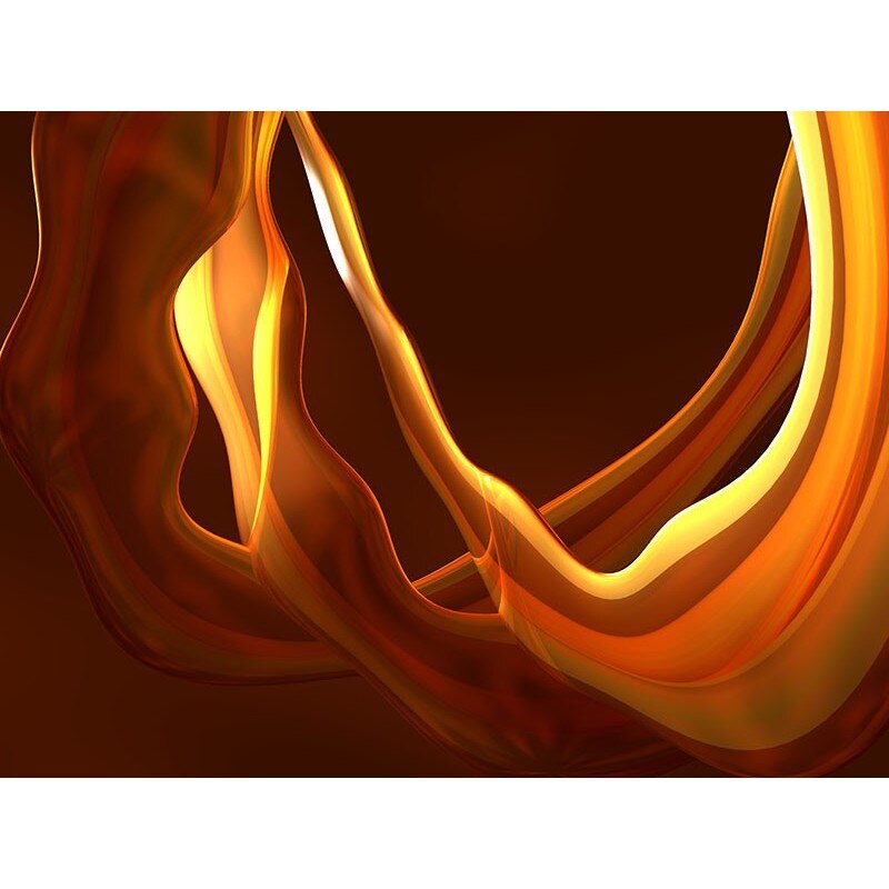 Tablou canvas, produs DekoStore, pentru dormitor/living/birou, inramat pe cadru de lemn, print HD, Nuante portocalii, 40x30 cm