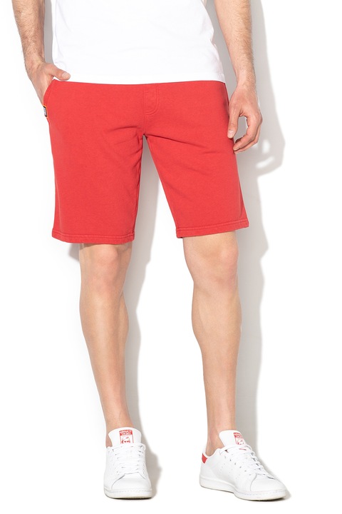 Superdry & Co, Bermude sport Originals, Rosu