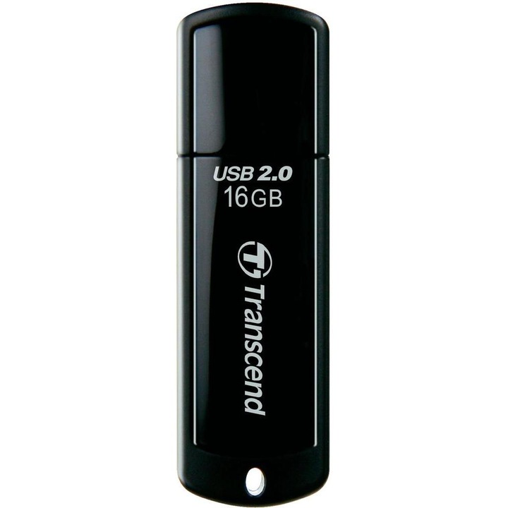Memorie USB Transcend JetFlash® 350 16GB, USB 2.0, Black