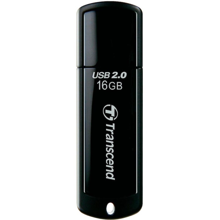 USB памет Transcend JetFlash® 350 16GB, USB 2.0, Black