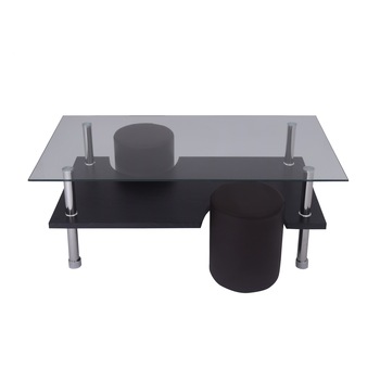 Masa cafea CB, cu 2 tabureti, MC-40, 110 X 60 X 42 cm Masa cafea CB, cu 2 tabureti, MC-40, 110 X 60 X 42 cm