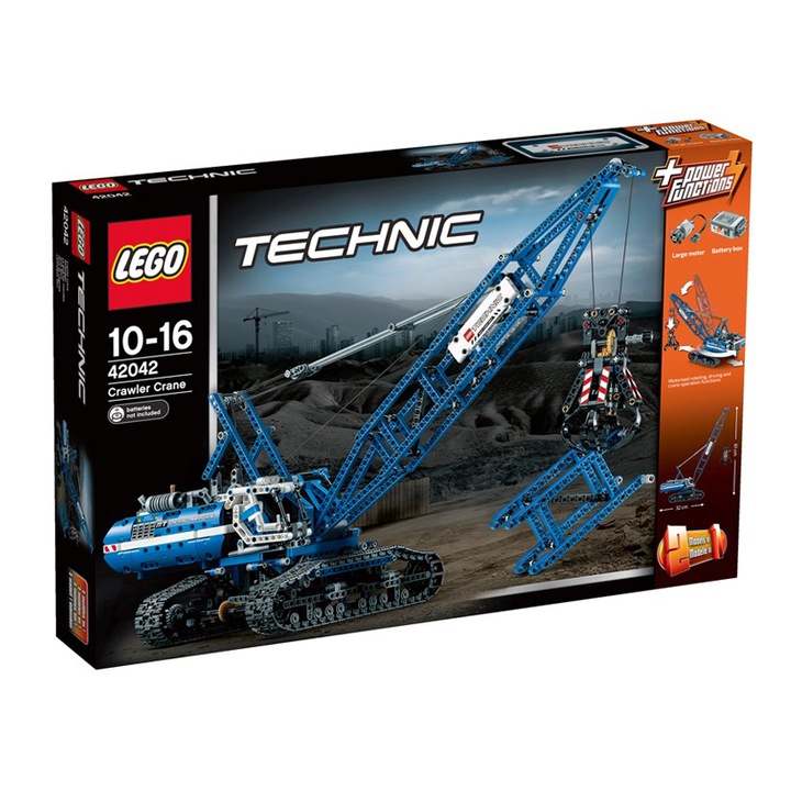 LEGO® Technic Macara pe şenile 42042