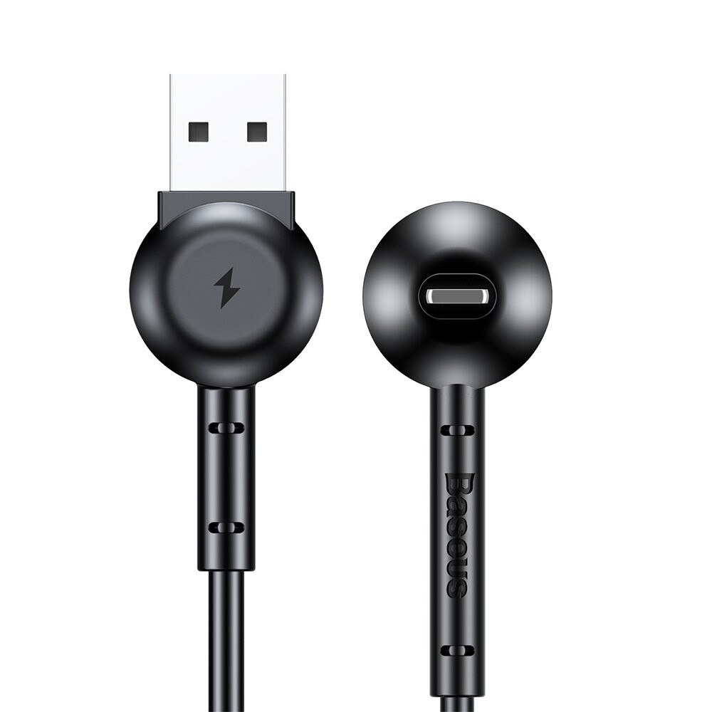 Cablu Baseus Maruko Video USB la Lightning, Negru