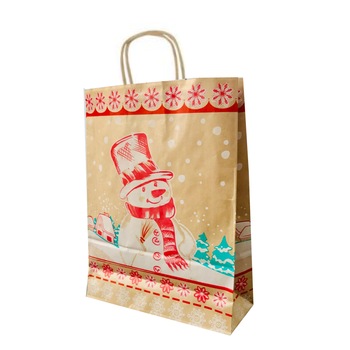 Pungi de Cadou Model Om de Zapada, Dimensiune 32x12x40, 100 Buc/Set - Sacose Sarbatori pentru Cadou, Sarbatori de Iarna, Mos Craciun, Sarbatori Fericite BrandPaper Pungi de Cadou Model Om de Zapada, Dimensiune 32x12x40, 100 Buc/Set - Sacose Sarbatori pentru Cadou, Sarbatori de Iarna, Mos Craciun, Sarbatori Fericite BrandPaper