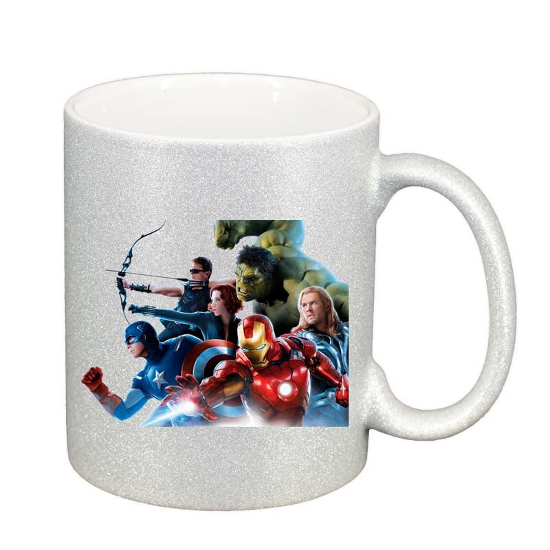 Cana Avengers, argintiu sidefata glitter, 330ml, D107