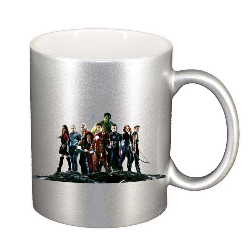 Cana Avengers, argintiu sidefata, 330ml, D106