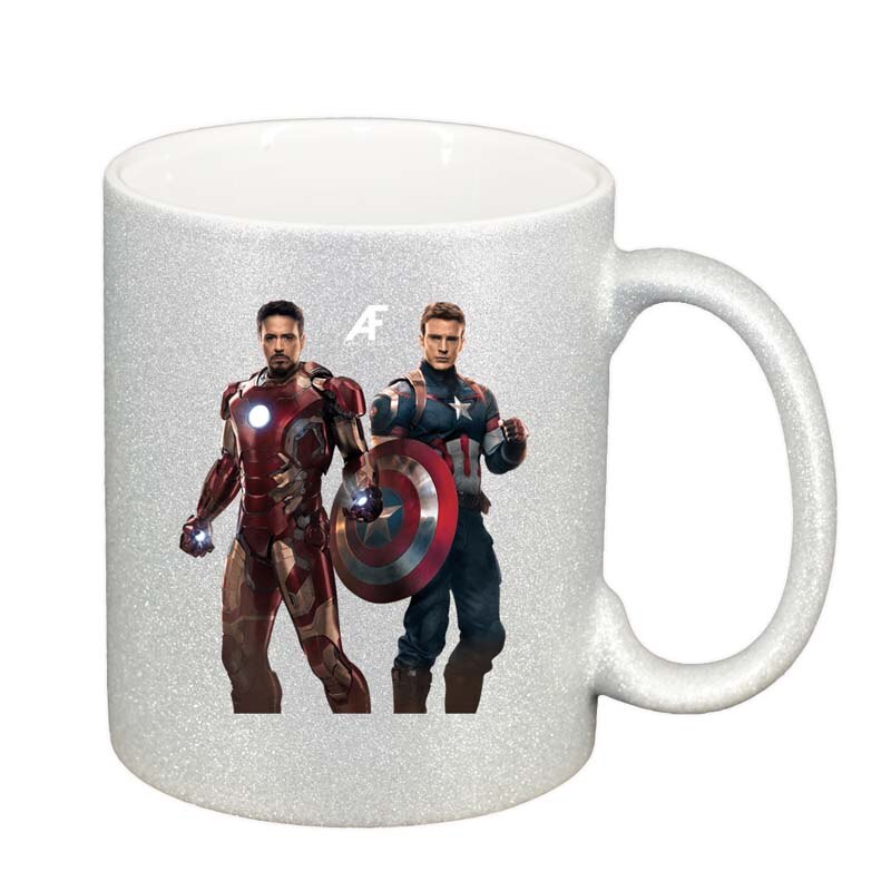 Cana Avengers, argintiu sidefata glitter, 330ml, D108