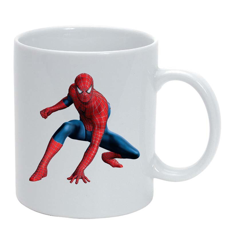 Cana Spiderman, alb, 330ml, D114
