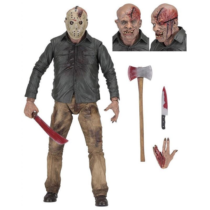 Jason Friday The 13th Part 4 1/4 Scale Neca Action figura