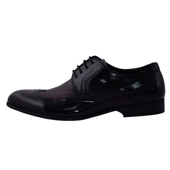 Pantofi eleganti barbati, din piele naturala, Saccio, A584-25-01-17, negru, Negru, 40 Pantofi eleganti barbati, din piele naturala, Saccio, A584-25-01-17, negru, Negru, 40