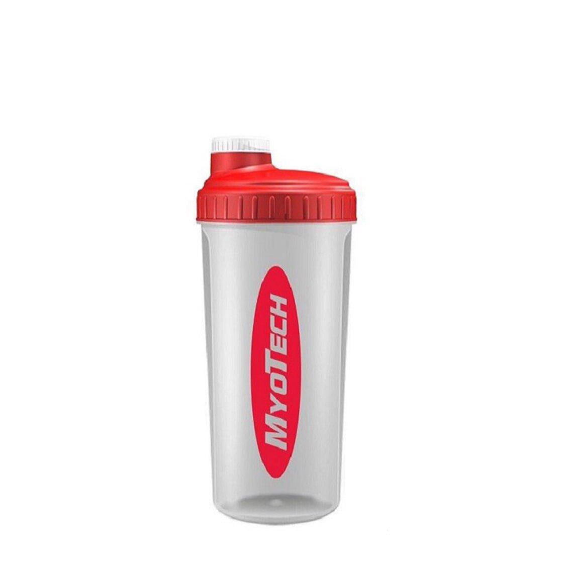 Shaker Ideal pentru prepararea suplimentelor nutritive sub forma de pudra,Shaker Transparent 700ml,MyoTech