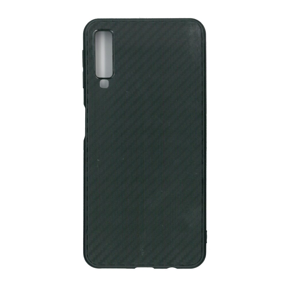Husa din silicon mat Eurocell pentru Samsung Galaxy A7 2018, negru