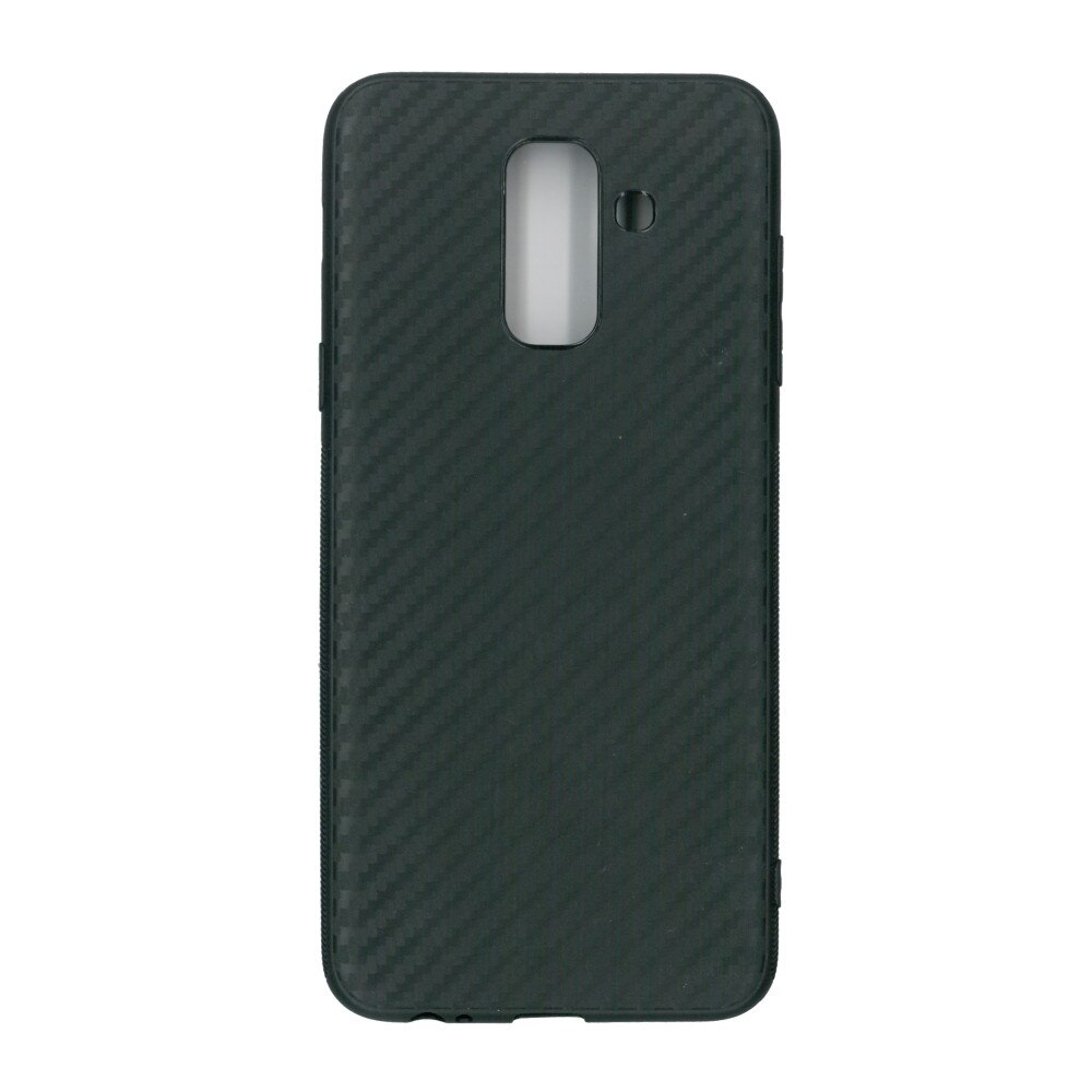 Husa din silicon mat Eurocell pentru Samsung Galaxy A6 Plus 2018, negru