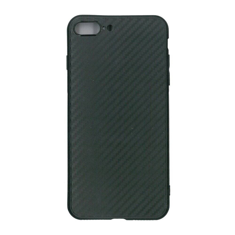Husa din silicon mat Eurocell pentru iPhone 8 Plus, negru
