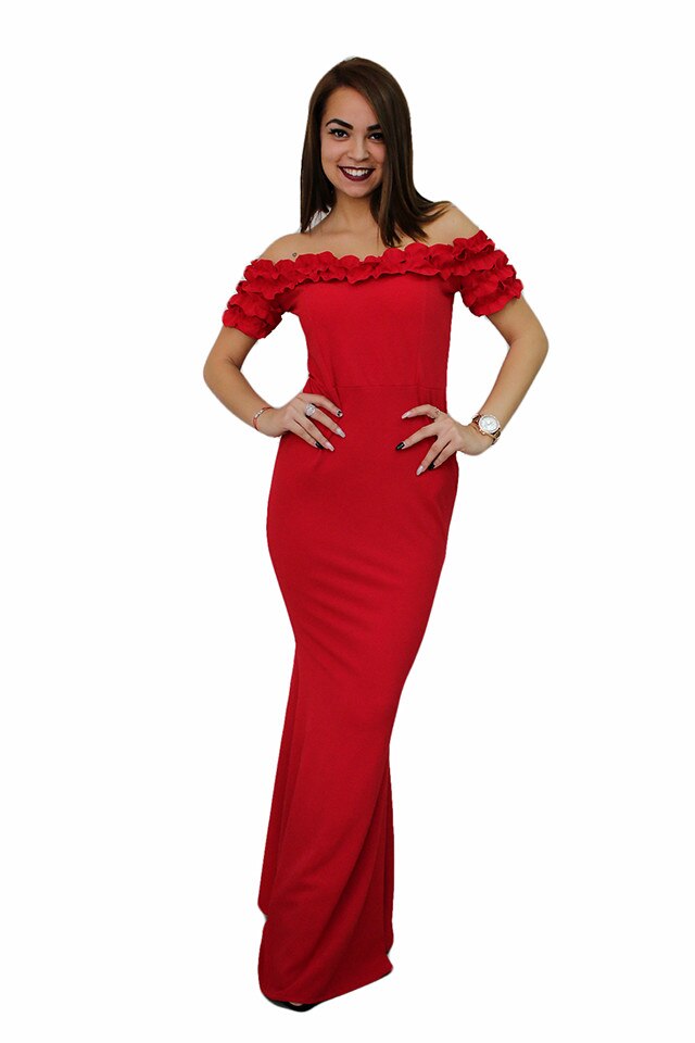 Rochie femei, culoarea rosu,marime S-M EU