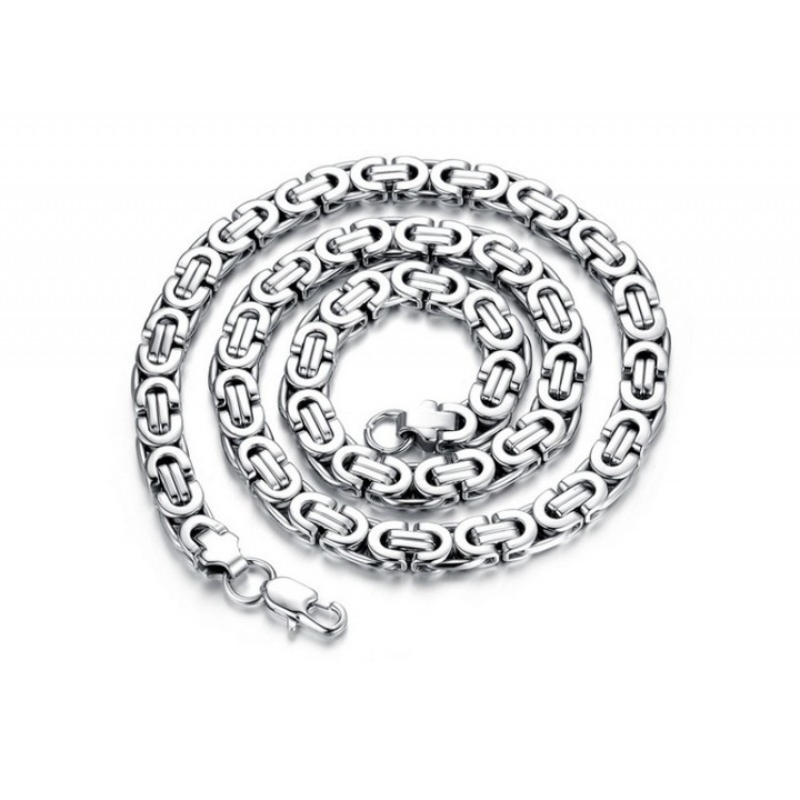 Lant din otel inoxidabi barbati Lion 57cm 77gr
