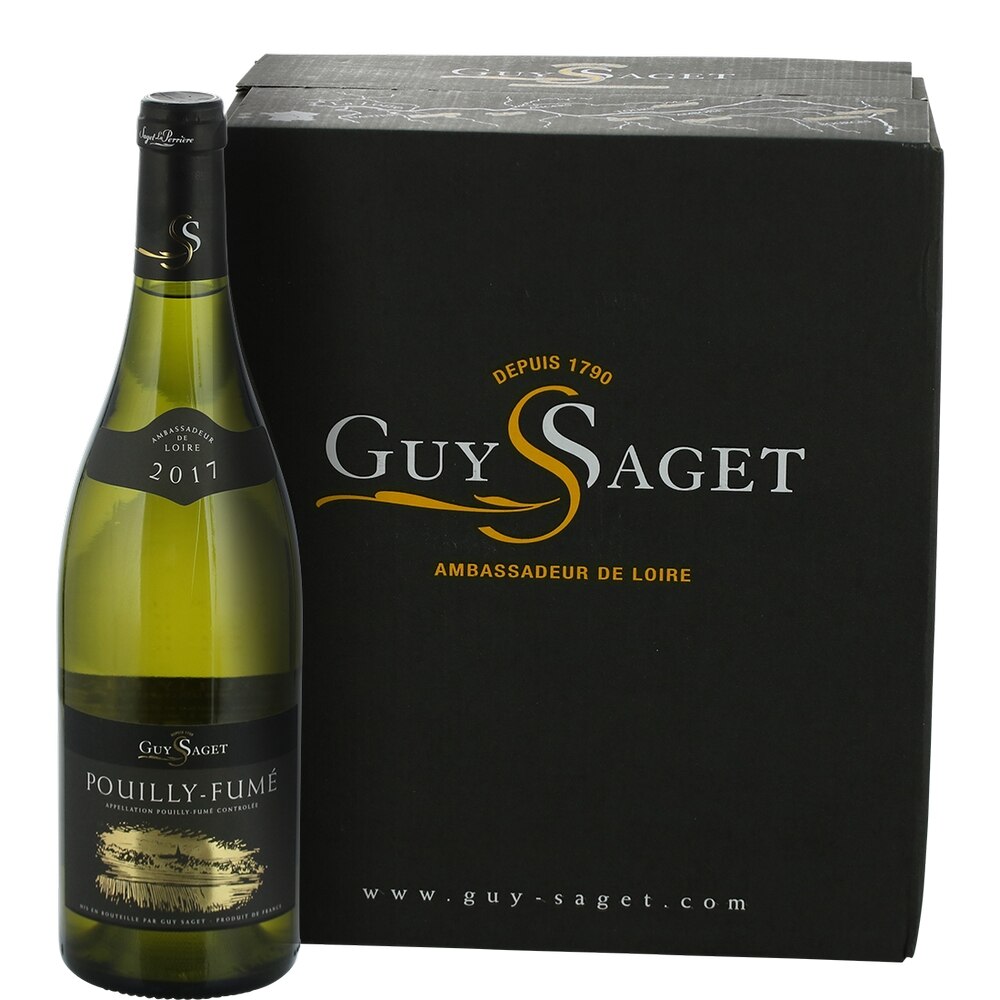 Vin Alb Guy Saget Pouilly Fume 0.75 l , 6 sticle
