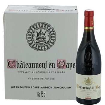 Vin Rosu Calvet Chateauneuf du Pape 0.75 l , 6 sticle Vin Rosu Calvet Chateauneuf du Pape 0.75 l , 6 sticle