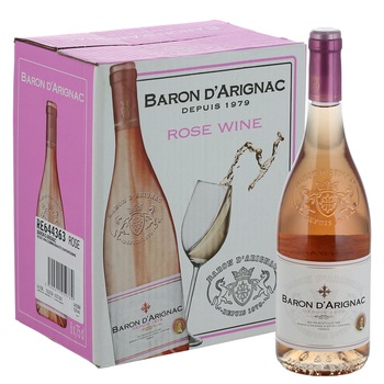 Vin Rose Baron d'Arignac Rose 0.75 l , 6 sticle Vin Rose Baron d'Arignac Rose 0.75 l , 6 sticle