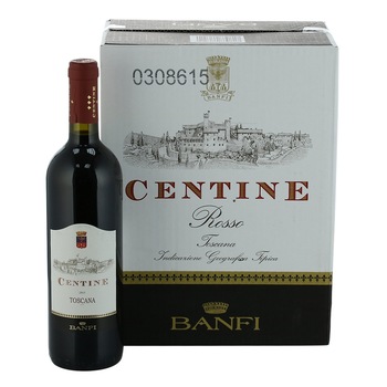 Vin Rosu Banfi - Centine Toscana I.G.T. - Rosso 0.75 l , 6 sticle Vin Rosu Banfi - Centine Toscana I.G.T. - Rosso 0.75 l , 6 sticle