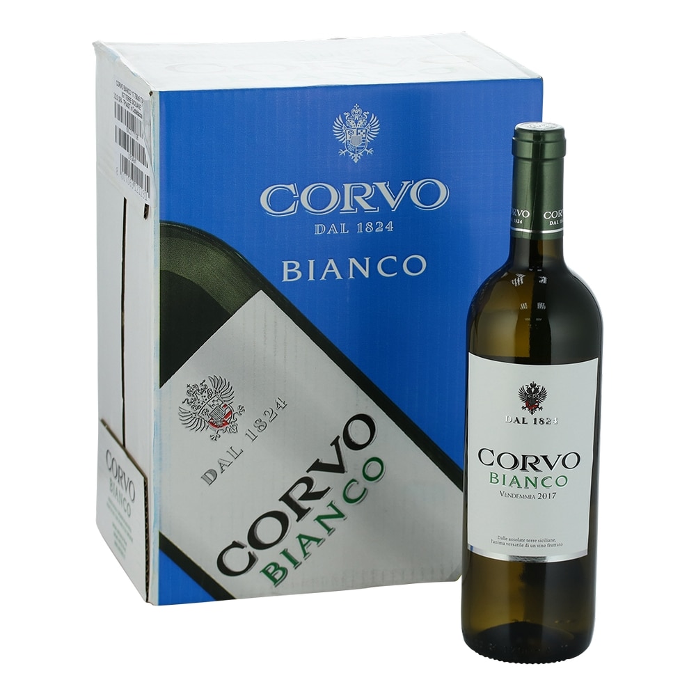 Vin Alb Duca di Salaparuta Corvo Bianco IGT 0.75 l , 6 sticle