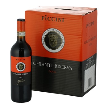 Vin Rosu Piccini Chianti Riserva DOCG 0.75 l , 6 sticle Vin Rosu Piccini Chianti Riserva DOCG 0.75 l , 6 sticle